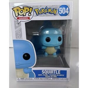 Funko Pop! Games :‎ Pokemon : Squirtle #504 Vinyl Figure